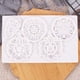 thumbnail image 5 of Matsuzay Molde de silicona para pasteles, fiesta, vacaciones, cocina, gelatina, galletas, molde para hornear, Hotel, comedor, Fondant, Herramientas y accesorios para hornear Gris tipo 3, 5 of 6