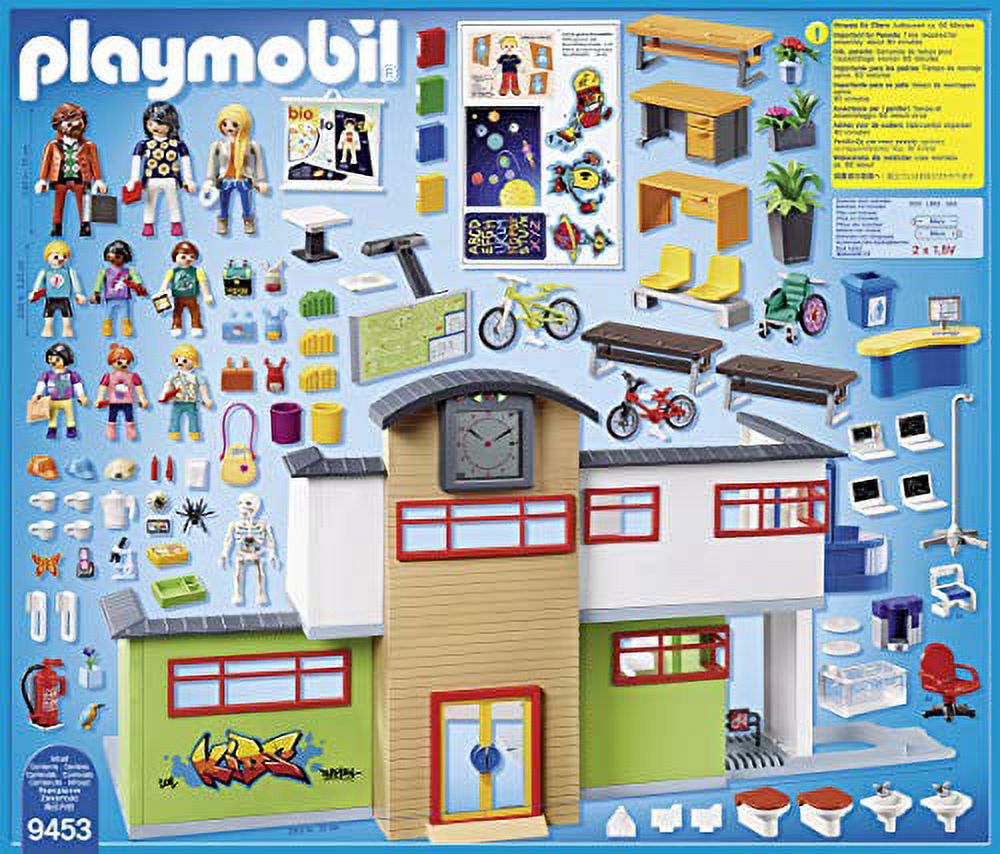 PLAYMOBIL Furnished School Building - image 2 of 7