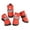 Red, variant on Dog Shoes Pet Boots Outdoor Waterproof Running Shoes for Dogs Pet Rain Boots with Reflective Strip Anti-Slip Rubber Sole