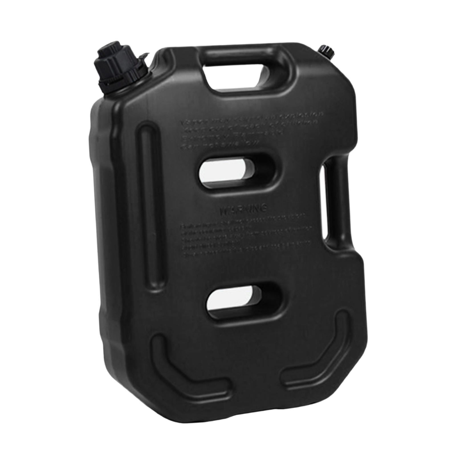 Dickly Auto Fuel Tank 1L Liquid Storage Canister for Truck Trailer Automotive Black
