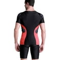 thumbnail image 2 of Men's Padded Football Protective Gear Set Training Suit for Soccer Basketball Paintball Rib Protector, 2 of 6