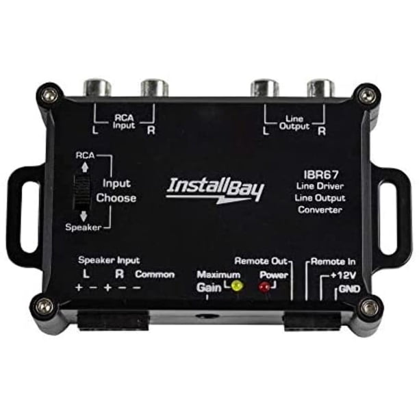Install Bay - Line Driver/Line Output Converter 2 Channel - Retail Pack ...