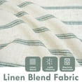thumbnail image 2 of DriftAway Farmhouse Vertical Striped Linen Blend Textured Light Filtering Semi Sheer Curtains for Living Room Bedroom 96 Inches Long Drapes 2 Panels, 2 of 8