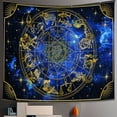thumbnail image 2 of Tapiz con doce signos del zodíaco, fibra de microtela, 150 x 150 cm, 2 of 3