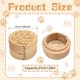 thumbnail image 2 of Caja de madera para recuerdos de pelo de mascota, urna conmemorativa para cenizas de perro y gato, urna conmemorativa pequeña para mascotas, regalo de condolencia por pérdida., 2 of 9