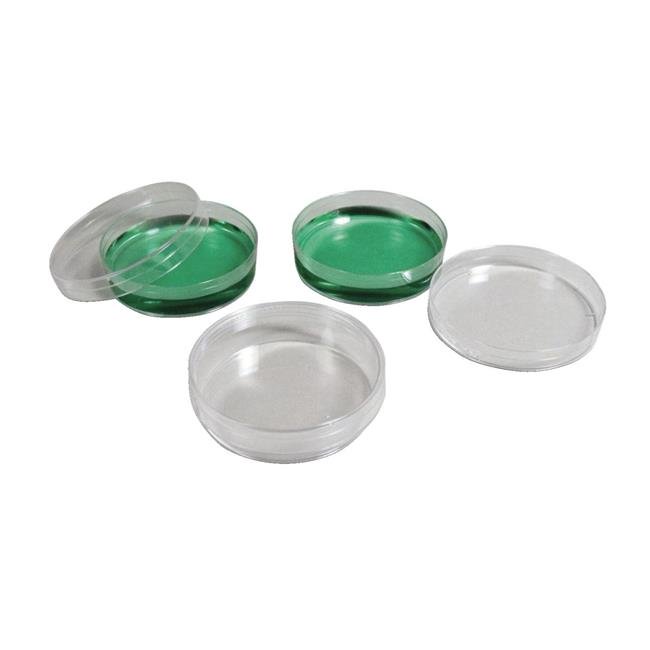 Disposable OpticallyClear Petri Dish, 90 x 15 mm, Polystyrene, Pack of