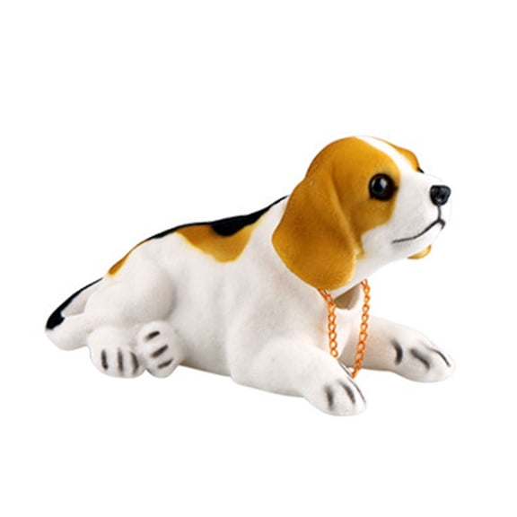 Tizuqe Shaking Head Dog Toy Car Furnishing Articles Ornaments Dashboard Doll Decoration