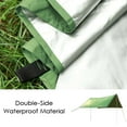 thumbnail image 6 of Outdoor Waterproof Tent Tarp, iClover Hammock Rain Fly 210D Oxford Multi-Function Raincoat Rain Tent Shelter Hammock Cover Sunshade Awning Canopy Beach Camping Backpacking Hiking Tent Cover 10*10 feet, 6 of 11