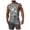 Gray, variant on Njagoc3 Mens Sleeveless Retro Palm Tree Tank, Classic Fit, Soft Poly - Cotton Blend, Summer Casual & Streetwear Vest
