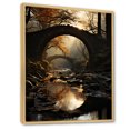 thumbnail image 2 of Designart "Path To Void Landscape I" Bridges Floater Framed Canvas Prints, 2 of 5
