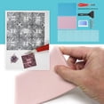 thumbnail image 4 of Rubber Carving Kit, Vegetable Parchment, With 6 Cutting Blades, For Engraving Rubber Materials, Felt, 4 of 8