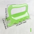 thumbnail image 2 of Topboutique Handheld Massager,Fascia Massage Tool,Neck Shoulder Back Massager,Resin Double Push Massager,Scraping Massage Tool Gua Sha Tools,Stress Relief Relax Body Massage Tool,Green, 2 of 7
