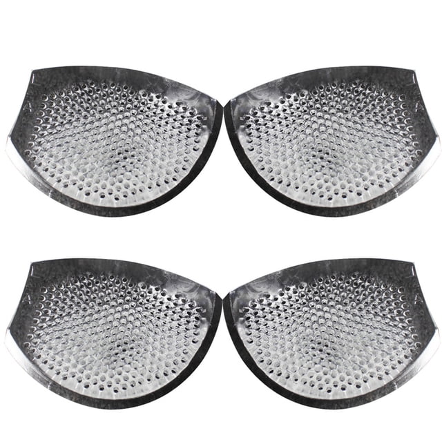 2 pares de almohadillas de silicona para sujetador con forma de copa para mujeres y niñas