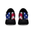 thumbnail image 4 of Yellow Labrador Dog American flag Shoes Sneakers Black Size 3.5, 4 of 7