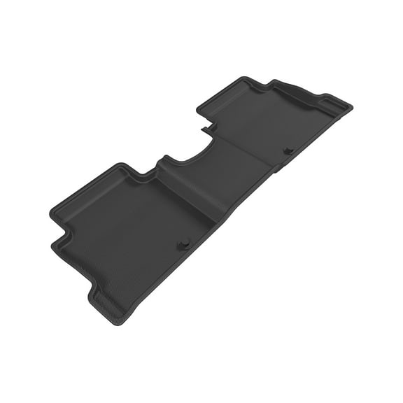 3D MAXpider Custom Fit Kagu Floor Mat (Black) for 2017-2020 Hyundai Elantra Sedan - 2ND Row