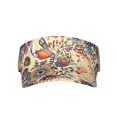 thumbnail image 3 of Balery Floral With Birds And Fantasy Flowers Sport Wear Athletic Visor Sun Sports Visor Hat Visor Adjustable Cap for Women and Men (One Size), 3 of 8