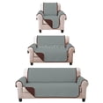thumbnail image 1 of Juego de Protector Cubre Sala Doble Vista Capitonado, Incluye: Protector de Sofá, Love Seat y Sillón Individual GRIS - CAFÉ, 1 of 1