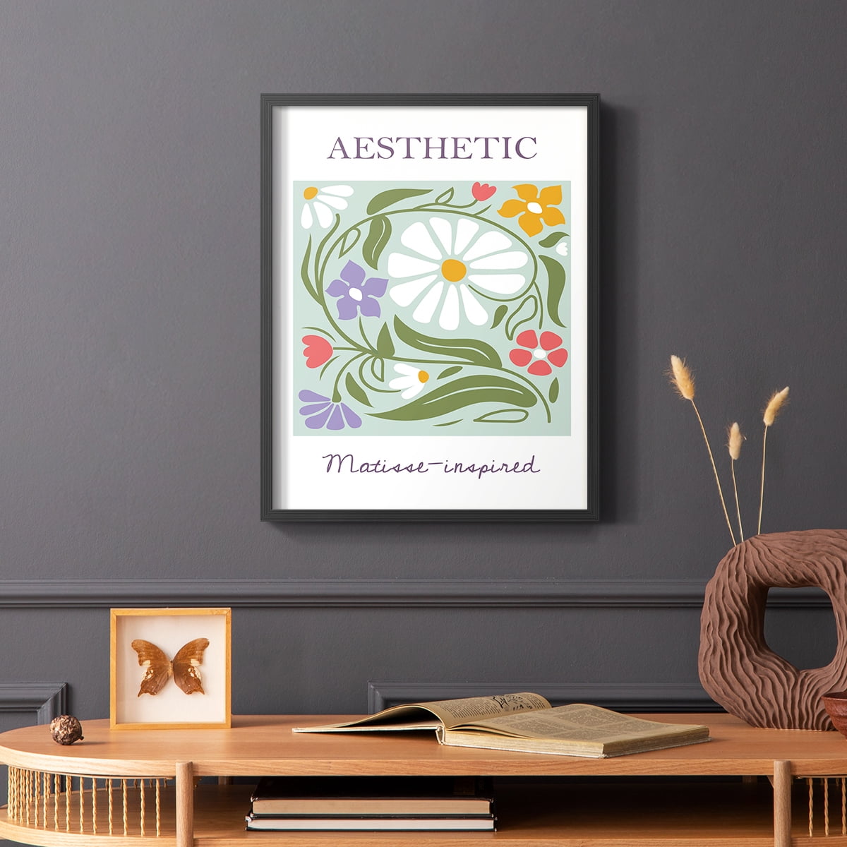 Matisse LVIII Framed Print - Solid Wood