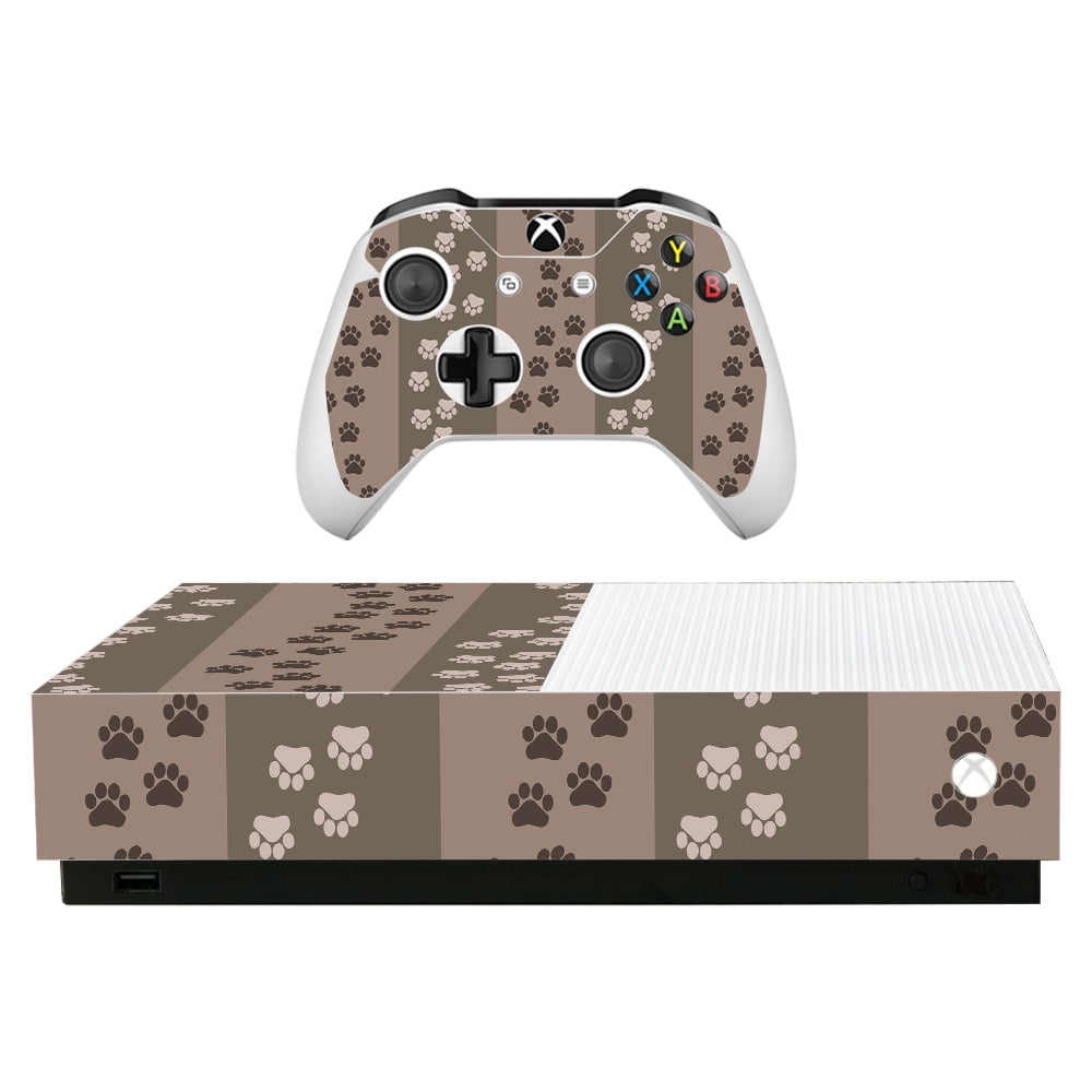 Skin For Microsoft Xbox One S AllDigital Edition Stripes Collection