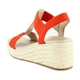 thumbnail image 3 of Vionic Calera Women's Sandals Cherry Tomato Nubuck/Fabric Size 8 M, 3 of 8