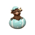 thumbnail image 2 of ddioayh Resin Highlands Cow Ornament Statue for Outdoor Indoor Use as Home Garden Entryway Decor Festive Holiday Gift Idea Durable Weather Resistant Design, 2 of 6