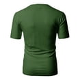 thumbnail image 4 of H2H Mens Basic Fashion V-neck T-shirst KALE US XS/ASIA S (CMTTS0197), 4 of 6