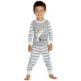 thumbnail image 4 of Where The Wild Things Are Boys Toddler Max Cotton Pajama 3T Set, Gray, 3T, 4 of 5