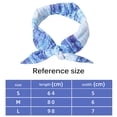thumbnail image 2 of Summer Dog Cool Neck Head Band Bandana Style Pet Cooling Bandana Soft Pet Cooling Bandanas Con Cristales Cooling Pattern Absorción De Calor Para Dog Pet seitruly PT001535-03, 2 of 7