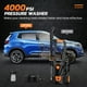 thumbnail image 4 of Hidrolavadora eléctrica NEXPOW, 4000 PSI máx., 2,6 GPM, con manguera de 30 pies, 4 puntas de presión diferentes, cañón de espuma, perfecta para automóviles y patios, 4 of 7