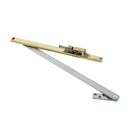 

Glynn-Johnson 105H-US32D Heavy Duty Concealed Overhead Hold Open Size 5 Satin Stainless Steel Finish Non-Handed