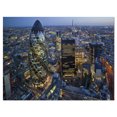 thumbnail image 2 of London Skyline at Sunset - Cityscape Canvas Print, 2 of 3