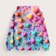 thumbnail image 4 of Sudadera con capucha para niños, camiseta de manga larga con estampado de cuello redondo para niños y niñas mayores, sudadera con capucha, top de poliéster para niña, 4 of 6