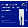 thumbnail image 3 of Mizuno Men's Premier Pro Baseball Pant G2, 3 of 4