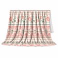 thumbnail image 2 of Cottagecore Floral Garden Vintage Shabby Chic, Peaceful Botanical Garden Scene, Warm Flannel Blanket for Sunroom and Reading Nook, Garden Lovers Thanksgiving Gift, Botanical Home Decor, 2 of 9