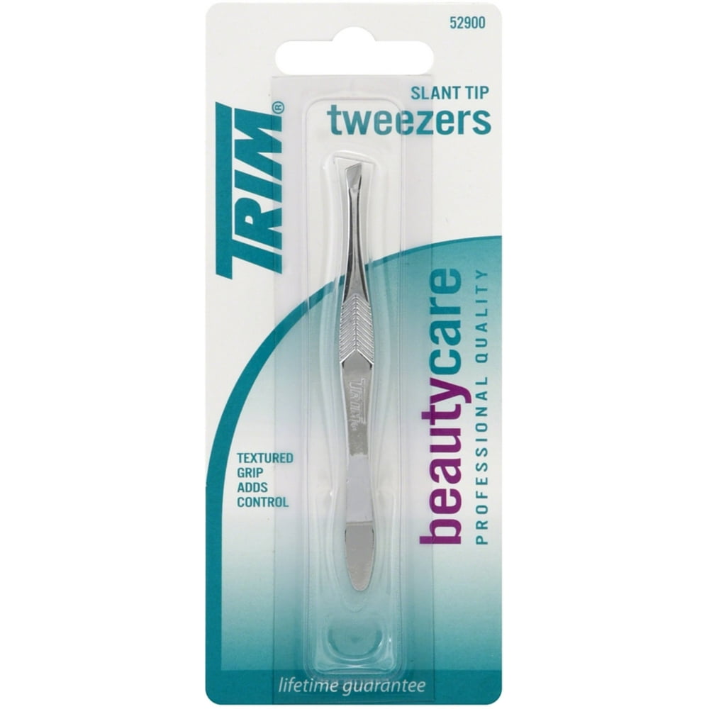 Trim Slant-Tip Tweezers 1 ea (Pack of 3) - Walmart.com - Walmart.com