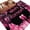 Pink, variant on Happy Birthday Blue 2'x6' Runner Rugs for Hallway Kitchen Bedside Non Slip, Gifts Balloons Goblet Glitter Ribbons Black Entryway Rug Runners with Rubber Backing, Long Carpet Runner for Laundry Room