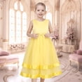 thumbnail image 3 of Sunny Fashion Girls Dress Lemon Party Pageant Wedding Birthday Ball Gown Dance Tulle 8 Years, 3 of 10