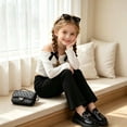 thumbnail image 5 of Enyan Tween Girl Trendy Clothes Teen Girls 2-Piece Outfit Long Sleeve Suspender Cami+Bell Down Pant Fall Spring Set, 5 of 9