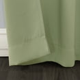 thumbnail image 4 of Sun Zero-Sun Zero Hayden Energy Saving Blackout Grommet Curtain Panel, Single Panel40x84-SageGreen, 4 of 9