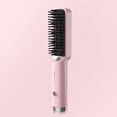 thumbnail image 1 of Feltree Portable Negative Ion Hair Straightening Comb, Flip Out Straight Hair Tool with Adjustable Temperature, Lazy Worker Student Use for All Hair Types, Travel Friendly Design, 1 of 8