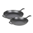 thumbnail image 1 of Lodge Chef Collection 10 and 12 Inch Skillet Set, 1 of 3