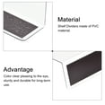 thumbnail image 4 of Divisores de Estante L Unique Bargains PVC Transparente Organizador Tablillas para Armario Supermercado con Magnética Tira 35 x 4 x 12cm Paquete de 6, 4 of 5
