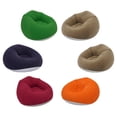 thumbnail image 6 of ToppiJoy 6 Pcs Inflatable Lazy Sofa, Portable Inflatable Couch, Bean Bag Chairs, for Living Room Bedroom Camping Colorful, 6 of 12