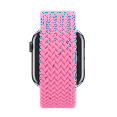 thumbnail image 2 of Open Box Apple Watch Braided Solo Loop Band 40mm 41mm 42mm Series 3 4 5 6 7 8 SE Size: 5 Flamingo, 2 of 6