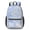 Black, variant on 17 Inch Lightweight Backpack,PVC Waterproof Oxford Fabric, Ergonomically Designed, with Large Capacity, Aqua Blue Watercolor