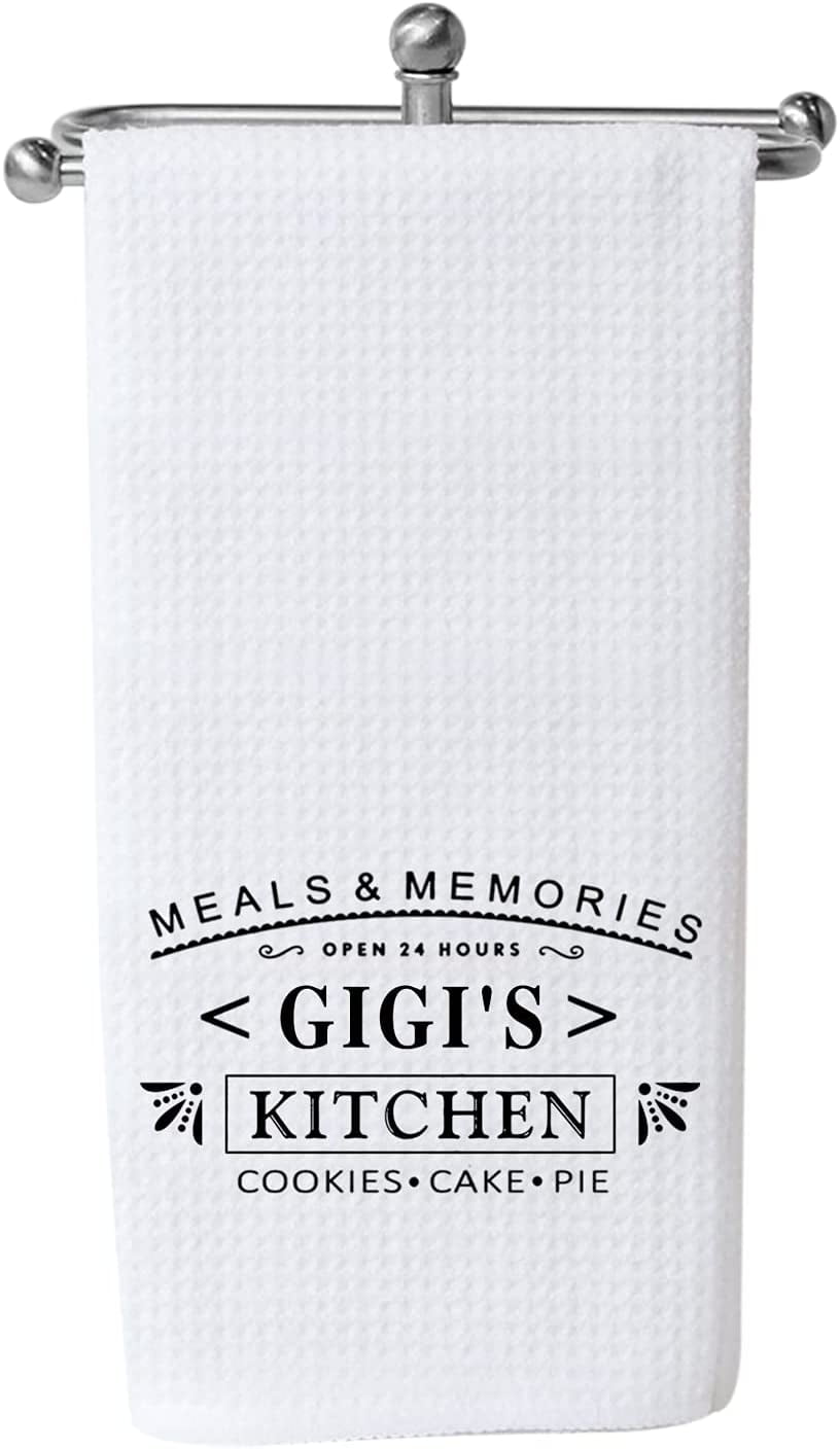 Gigi's Kitchen Flour Sack Dish Towel, Tea Towel, Gigi, Gift for Grandm –  614VinylLLC