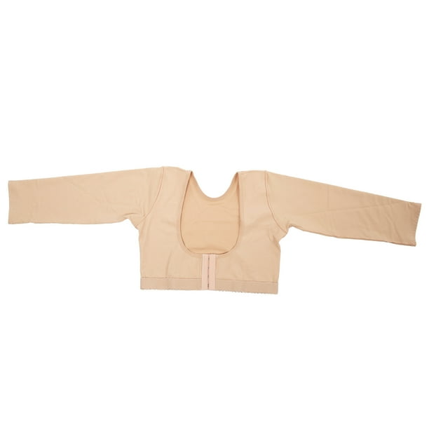 Faja moldeadora de postura para mujer, faja moldeadora de brazos, mangas de compresión, corrector de postura
