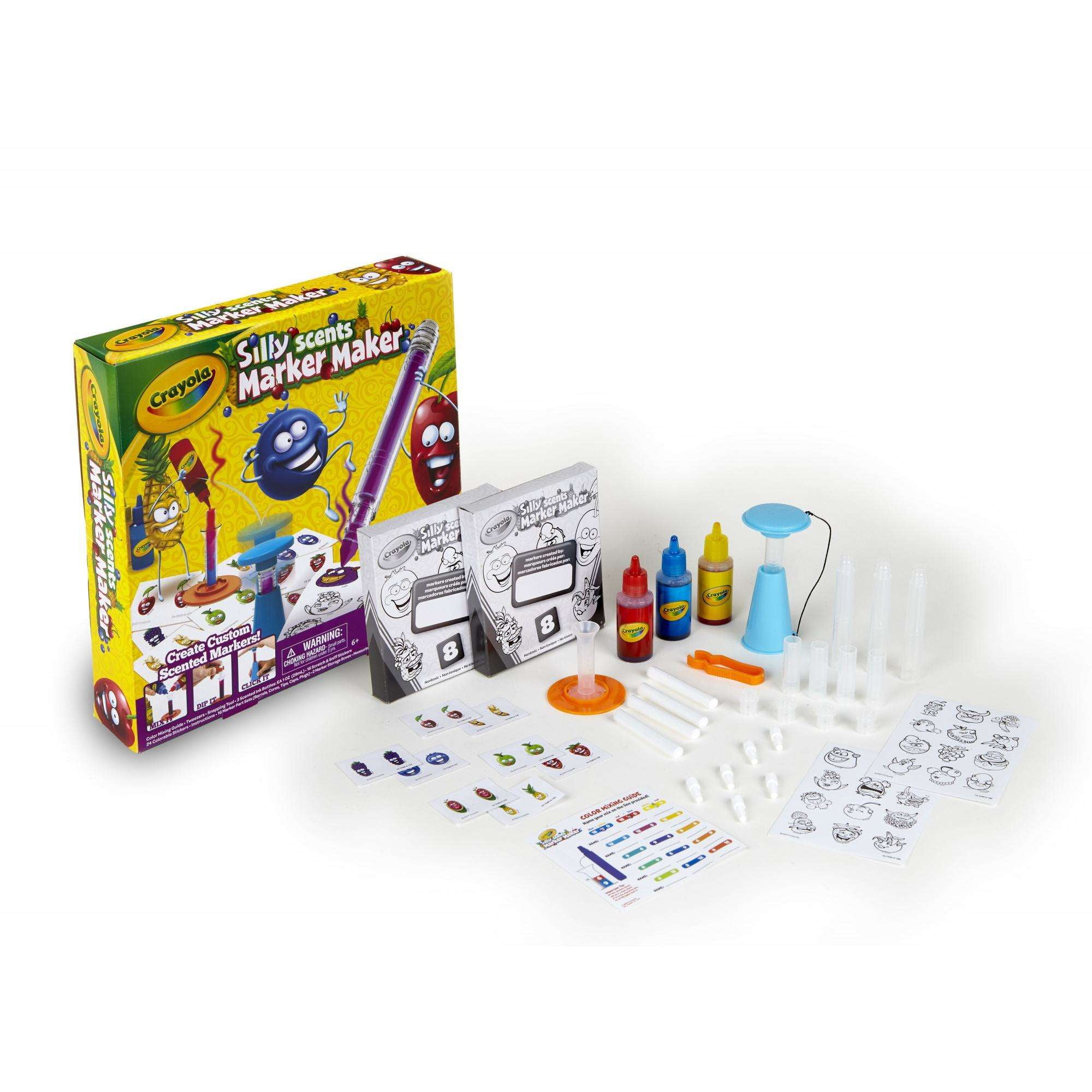 Crayola Silly Scents Marker Maker, Scented Markers, Gift