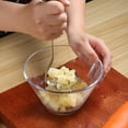 thumbnail image 7 of Stainless Steel Potato Masher, Easy to Clean, Rust Resistant, for Mashing Potatoes Sweet Potatoes and Vegetables, Dishwasher Safe, Kitchen Gadget, by FAJHHA, 7 of 7