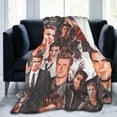thumbnail image 2 of Stefan Salvatore Fleece Blanket Throw Blanket for Couch - Cozy Luxury Bed Blanket Microfiber and Throws for Sofa, 2 of 6
